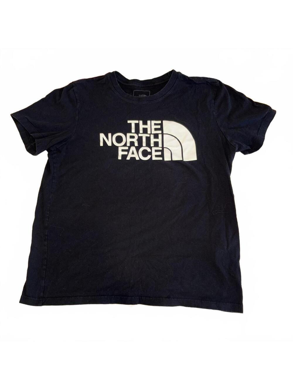 The North Face Woman’s Medium Black Logo Graphic T-Shirt Summer Tee Ladies Med